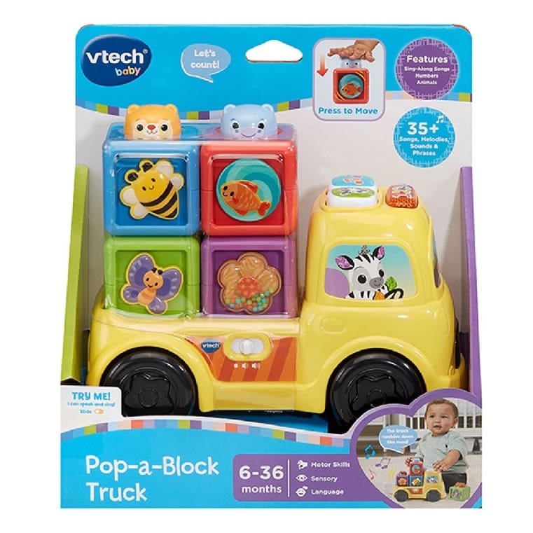 Pop-A-Block Truck (English)